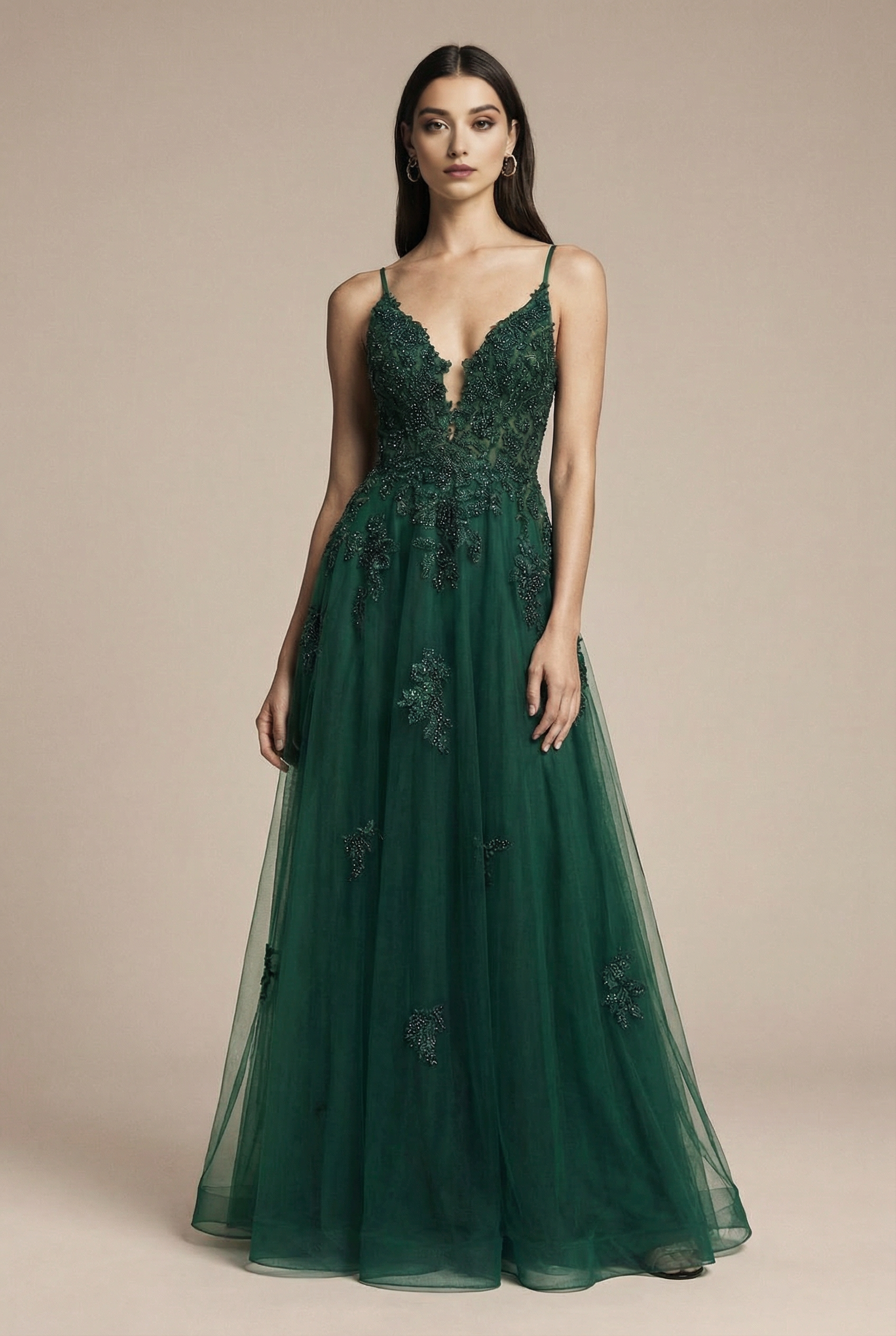 Sukienka tiulowa MAXI typu księżniczka na wesele