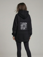 Black universal sports sweatshirt