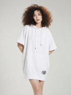 Universal white sports sweatshirt