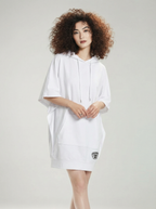 Universal white sports sweatshirt