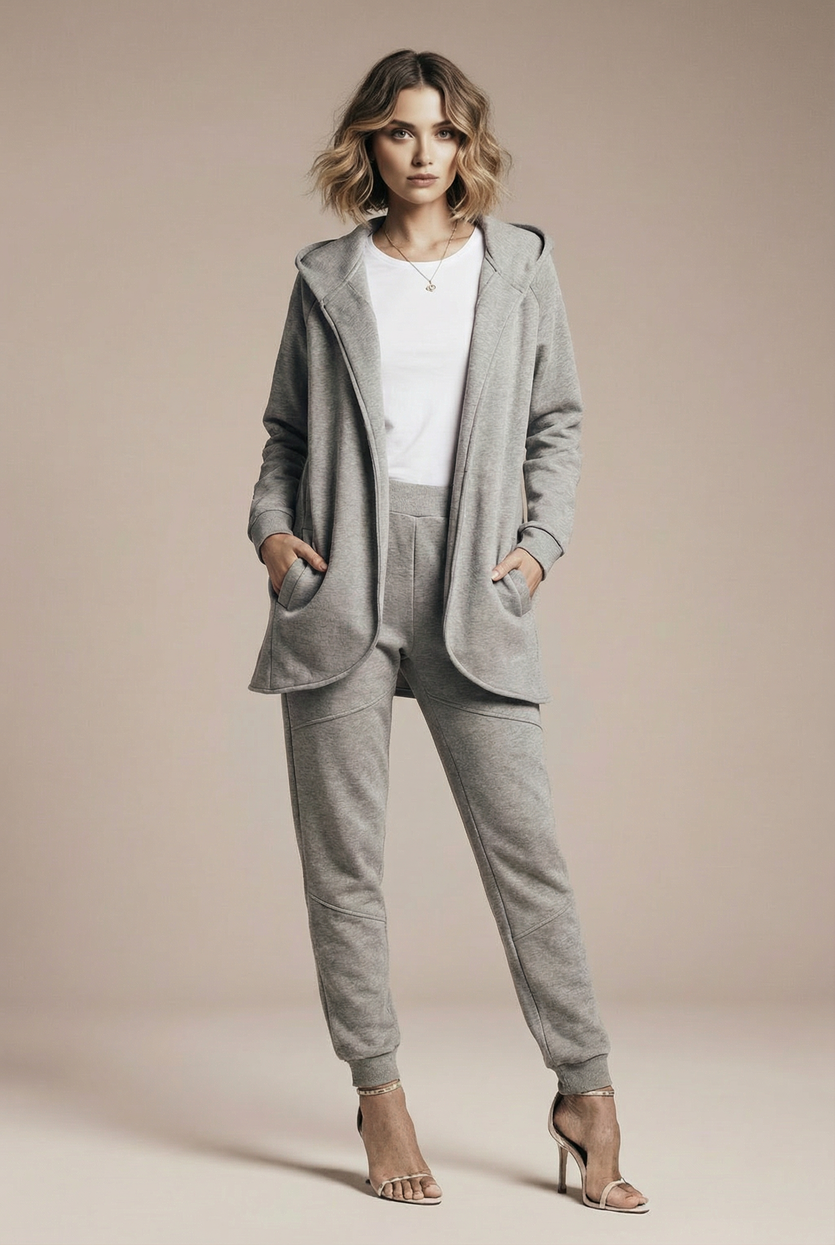 Luźna bluza sportowa