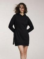 Sukienka w stylu bluzy sportowej z kapturem