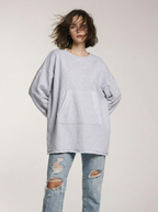 Universal oversize sports sweatshirt