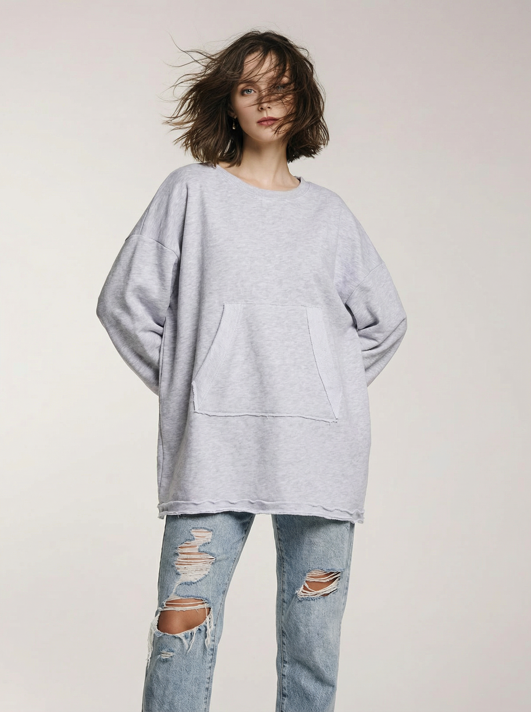 Uniwersalna bluza sportowa oversize