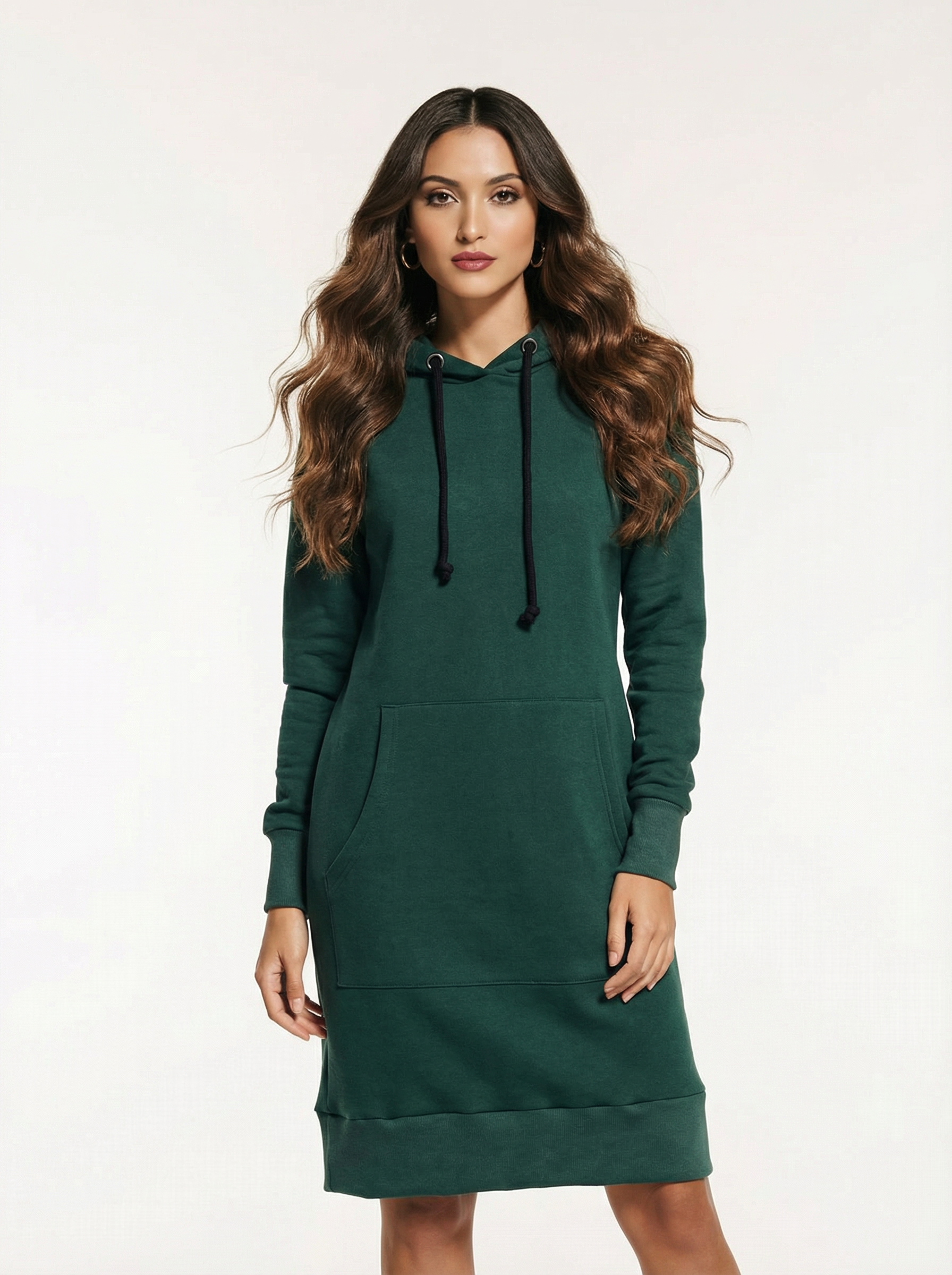 Sukienka bluza sportowa z długim rękawem