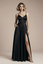 Plisowana swobodna sukienka na ramiączkach