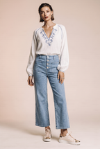 Wide-leg jeans