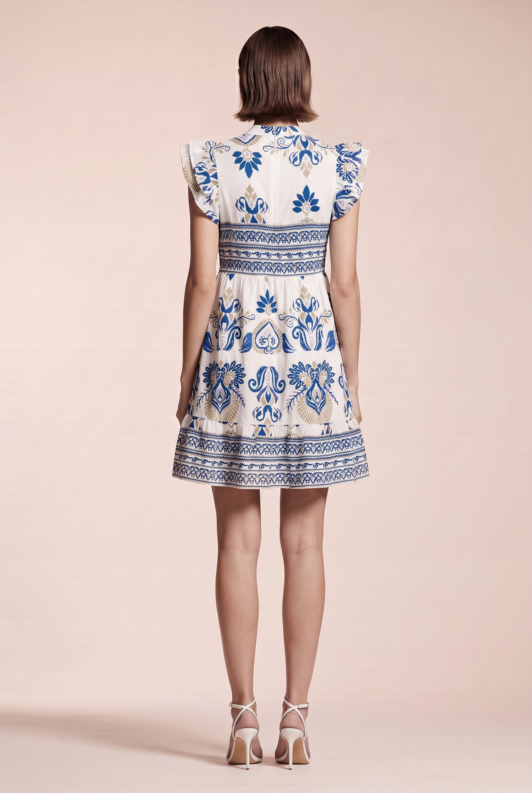 Sukienka MINI w stylu boho na lato
