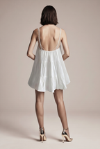 V-neck mini dress for summer
