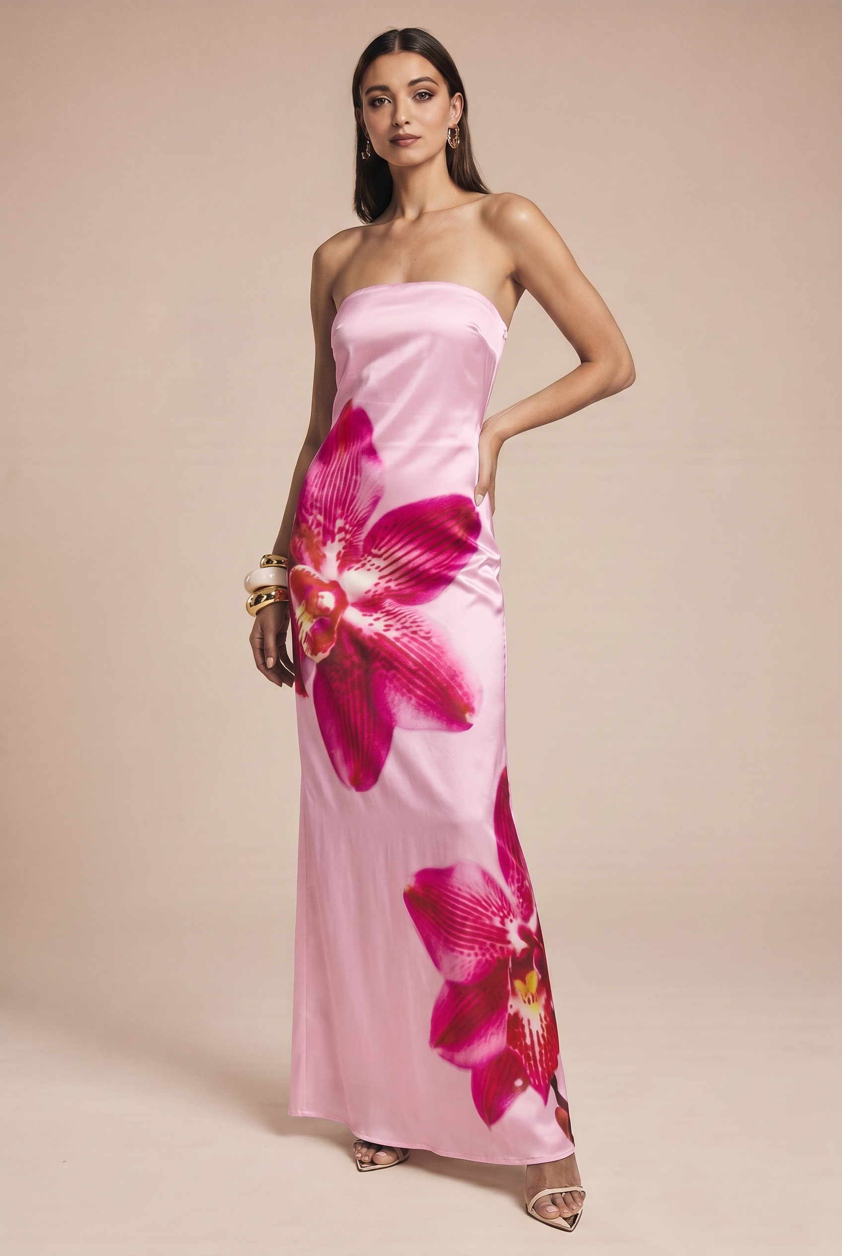 MAXI dress with colorful patterns for summer