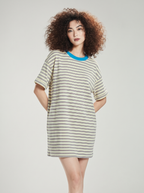 Loose tunic dress with sleeves