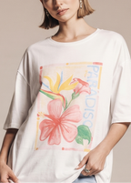 Graphic crew-neck short-sleeve T-shirt