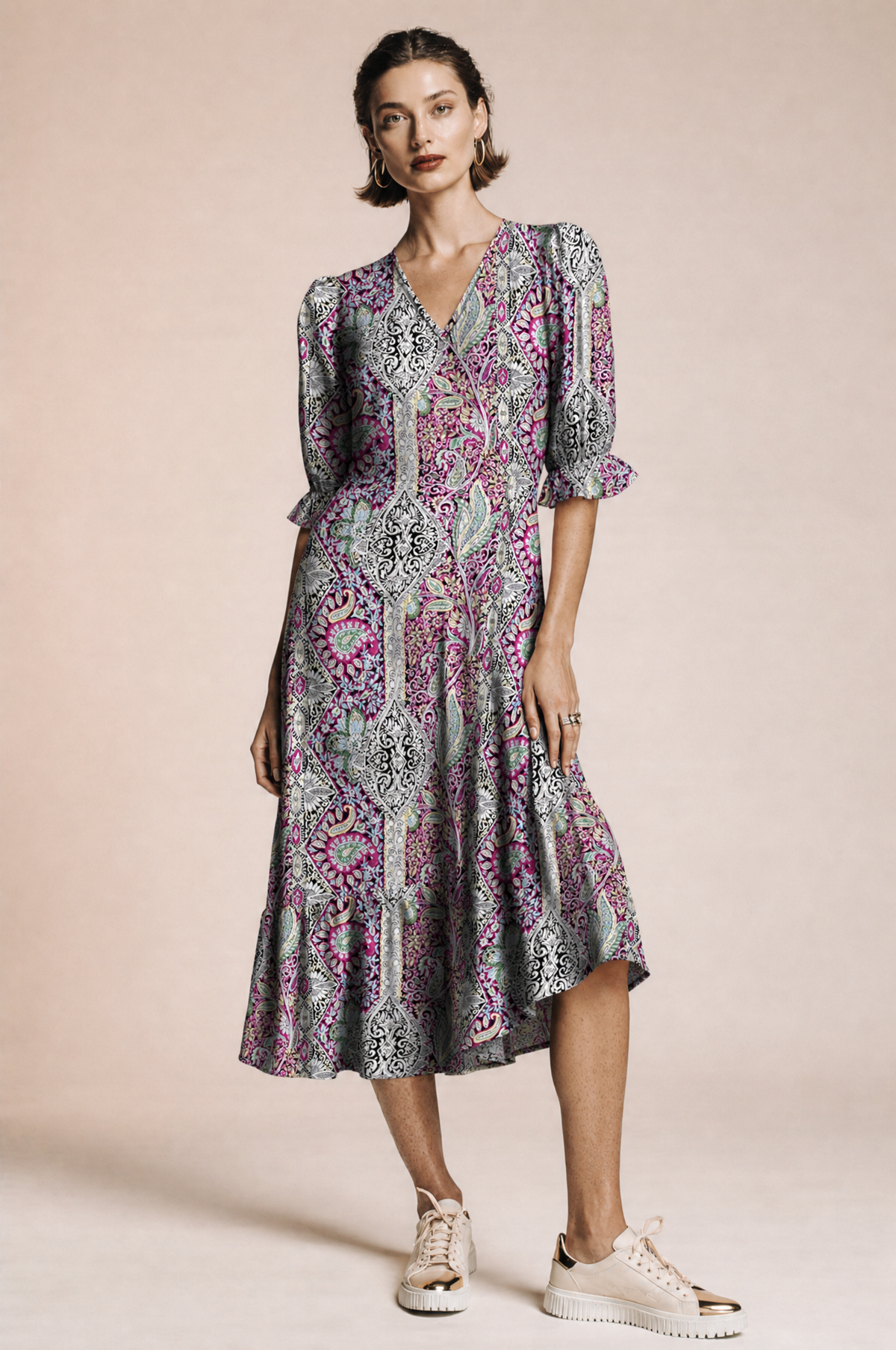 Boho Midi Dress