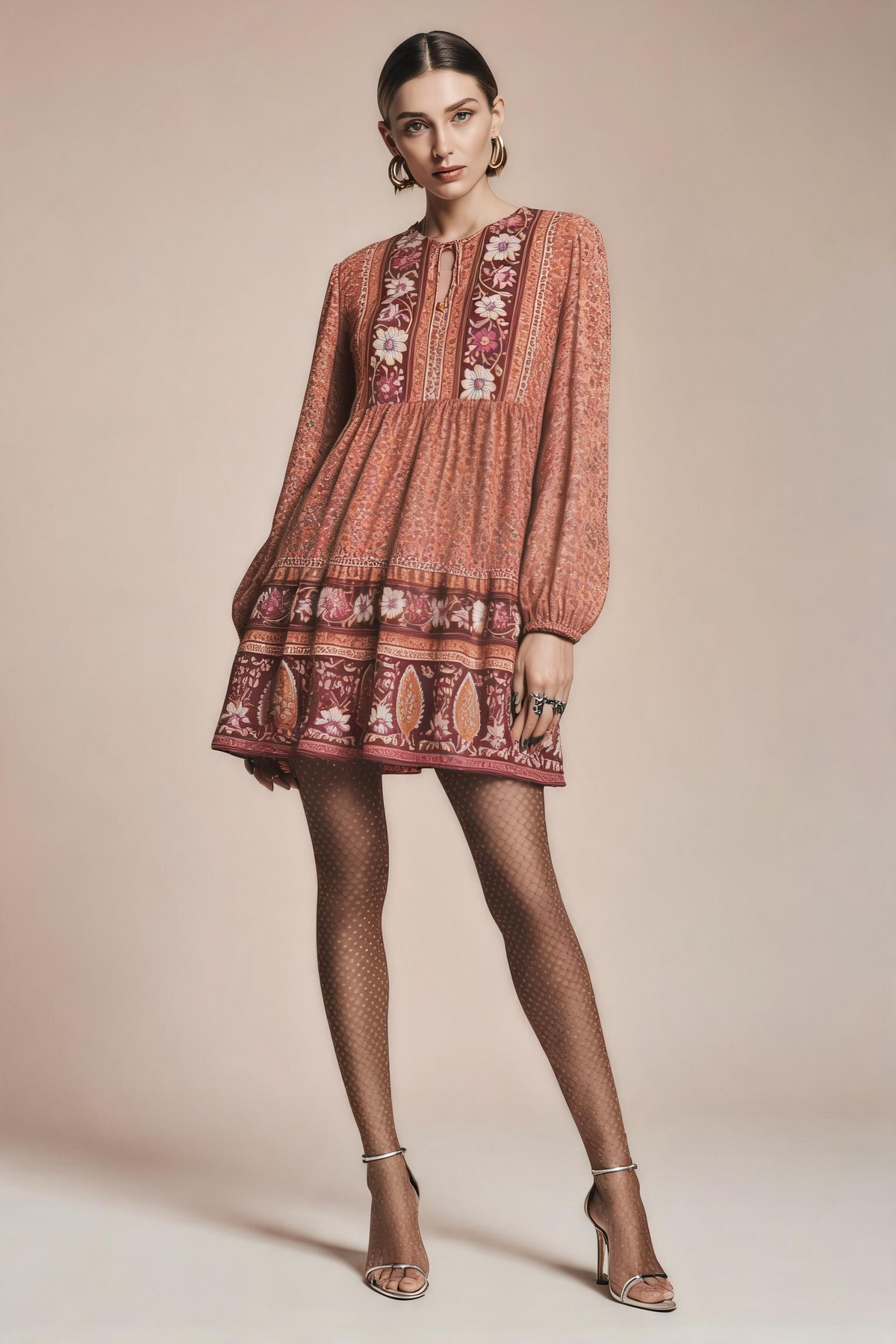 Boho Dress with Lace