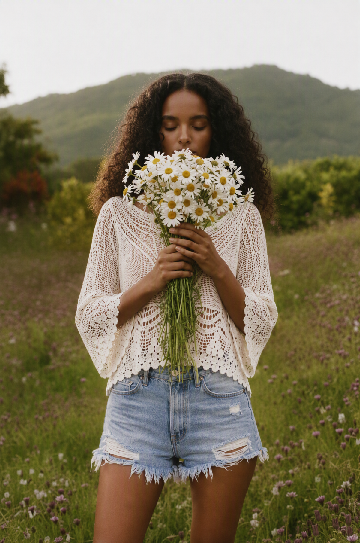 Stylish lightweight beach sweater