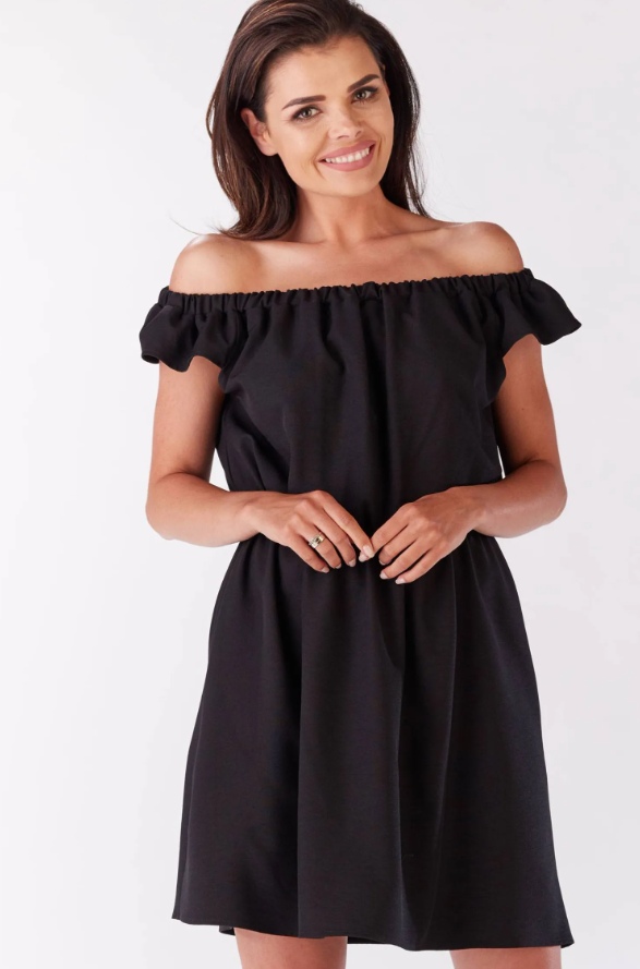 Elegancka sukienka MINI na wiosnę