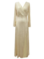 Błyszcząca sukienka wieczorowa MAXI z cekinami - Sweet Victoria