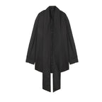 Stylowa bawełniana koszula z kokardą