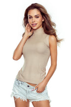 Blouse Model Kamela Beige - Eldar