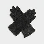 Eleganckie antypoślizgowe rękawiczki skórzane