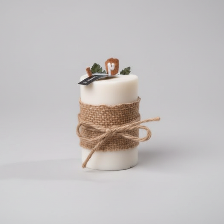 Świąteczna bezdymna świeca zapachowa