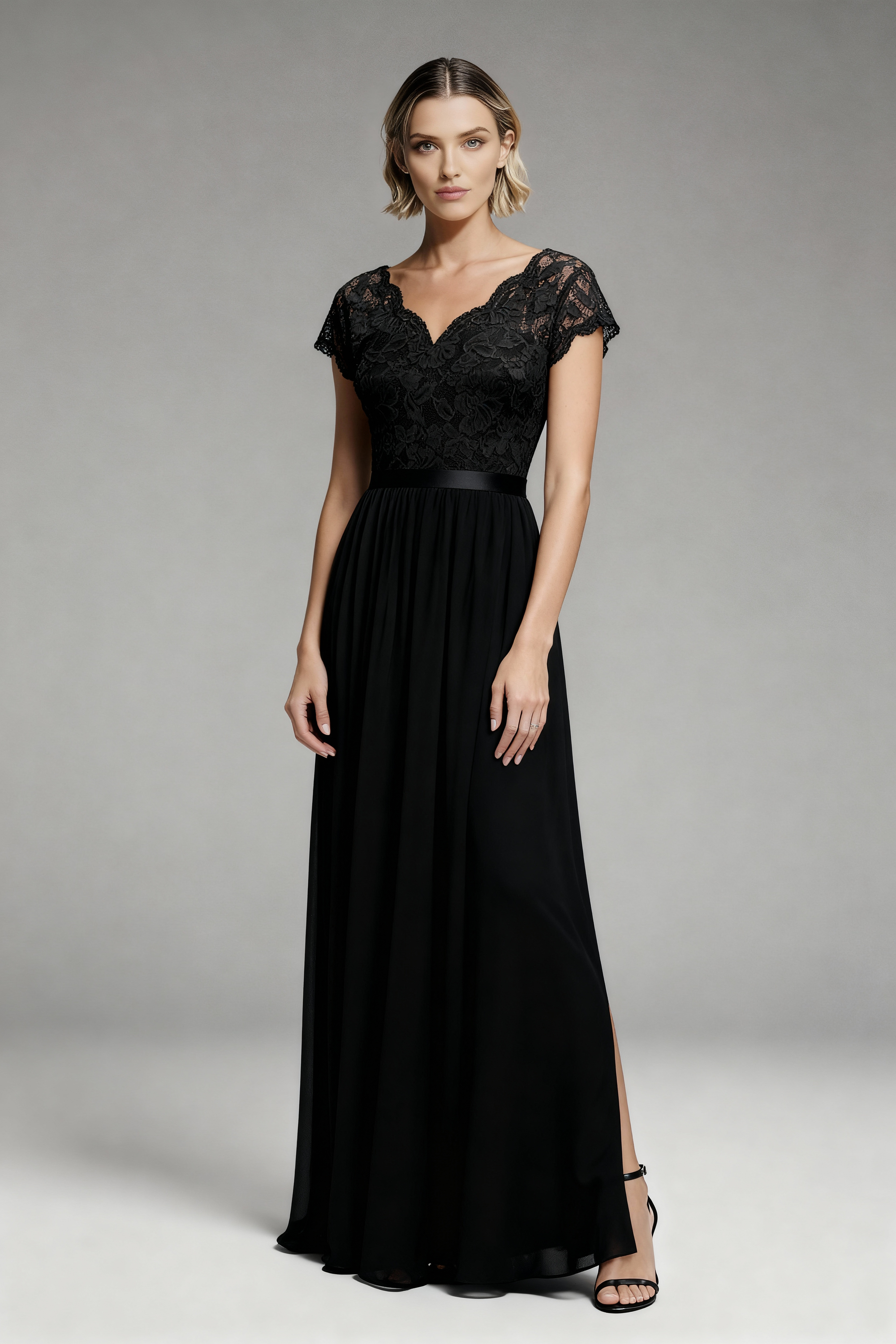 Koronkowa sukienka patchworkowa na studniówkę 2026