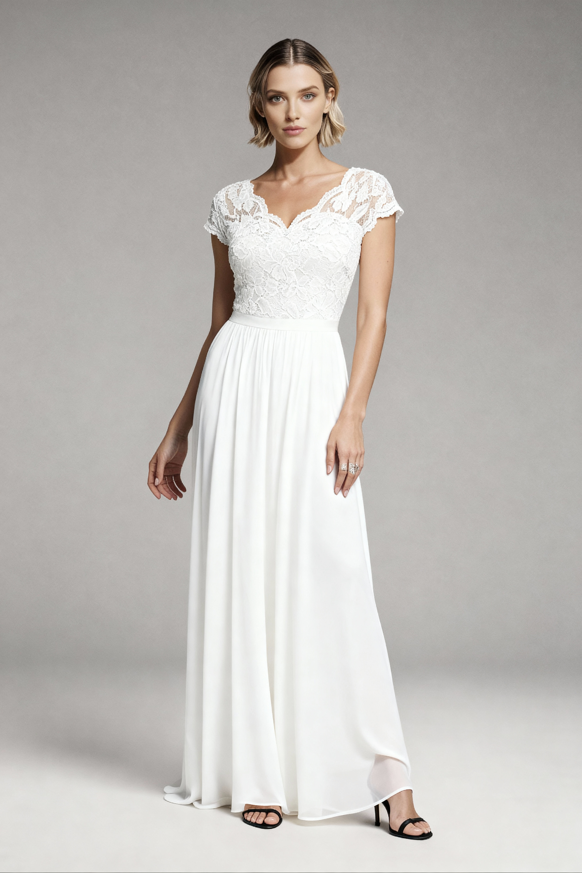 Koronkowa sukienka patchworkowa na studniówkę 2026