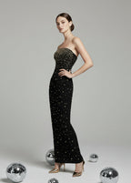 Elegant bandage dress for New Year's Eve