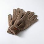 Ocieplane kaszmirowe rękawiczki