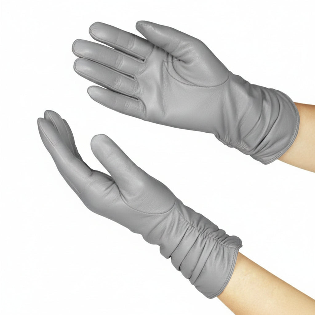 Stylowe rękawiczki z owczej skóry