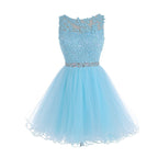 Tiulowa sukienka MINI z podwójnymi ramionami