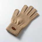 Ocieplane kaszmirowe rękawiczki