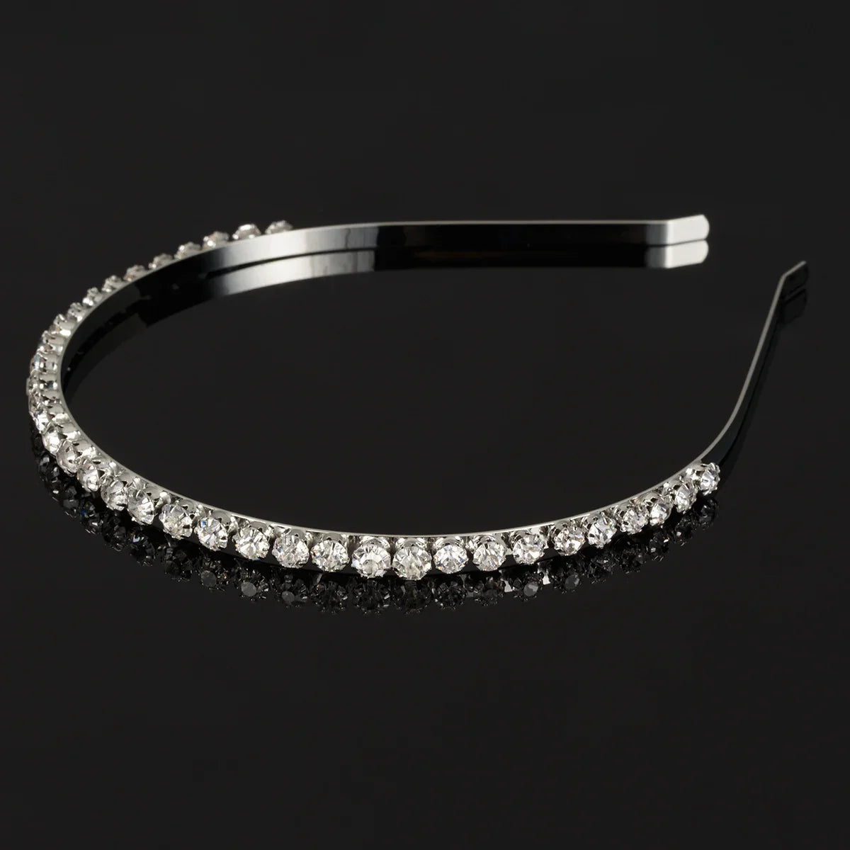 Elegancka opaska z kryształkami