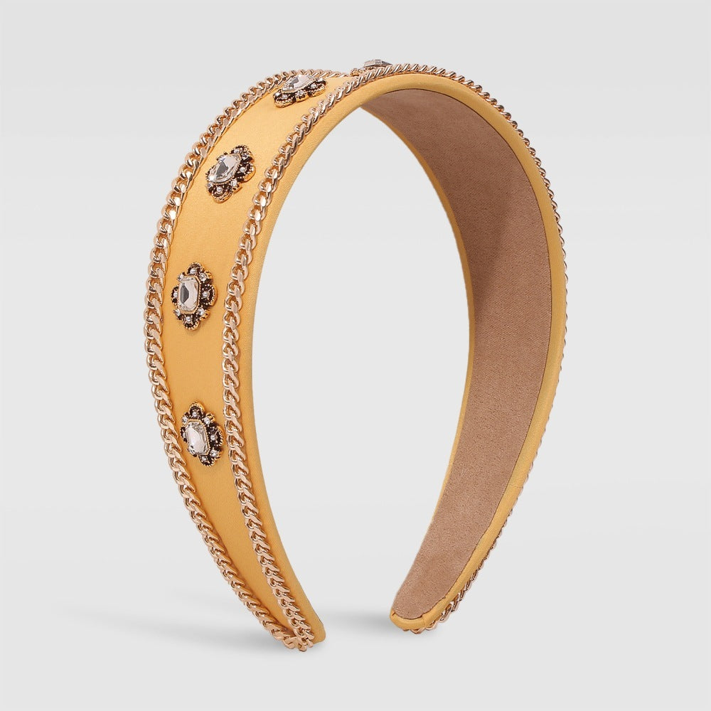 Opaska na głowę w stylu barokowym z zdobieniem