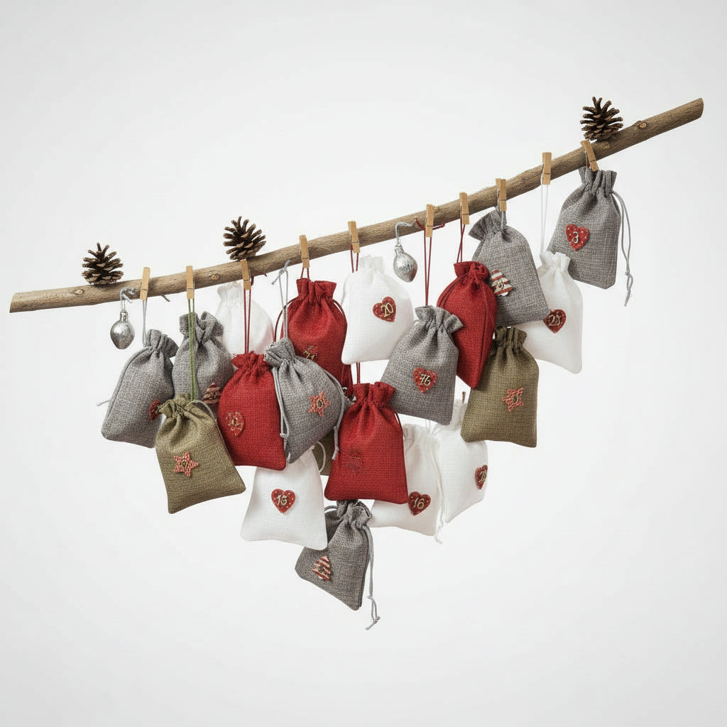 Kalendarz adwentowy DIY