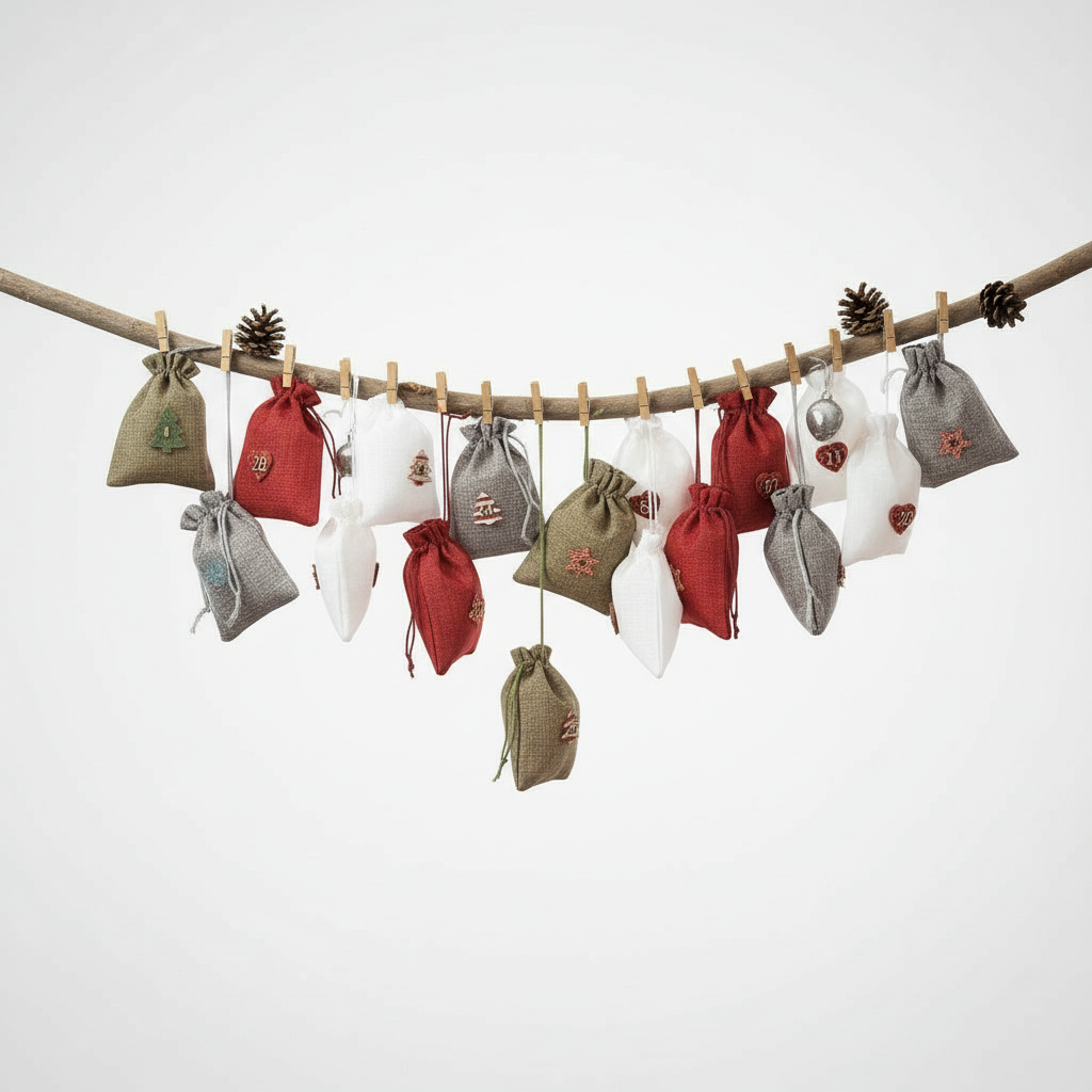 Kalendarz adwentowy DIY