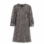 Krótka cekinowa sukienka MINI