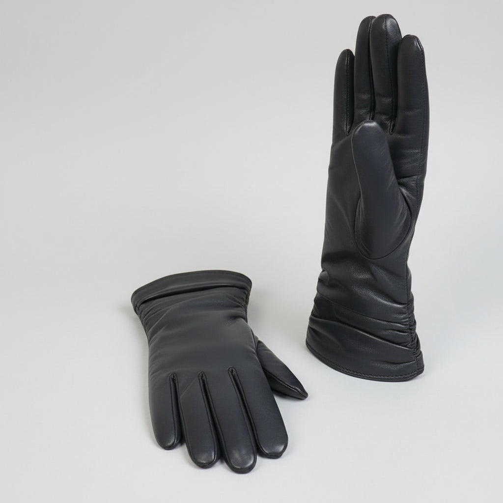 Stylowe rękawiczki z owczej skóry