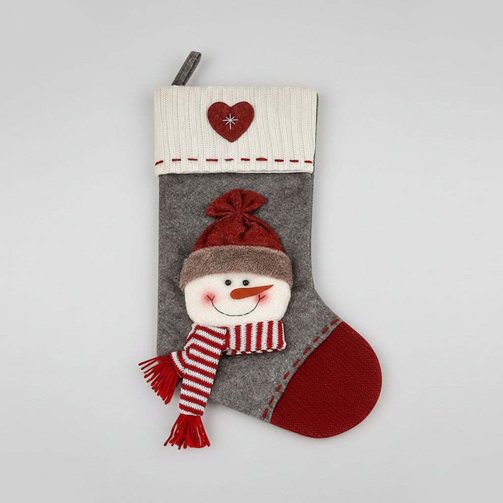 Dekoracyjna skarpeta świąteczna