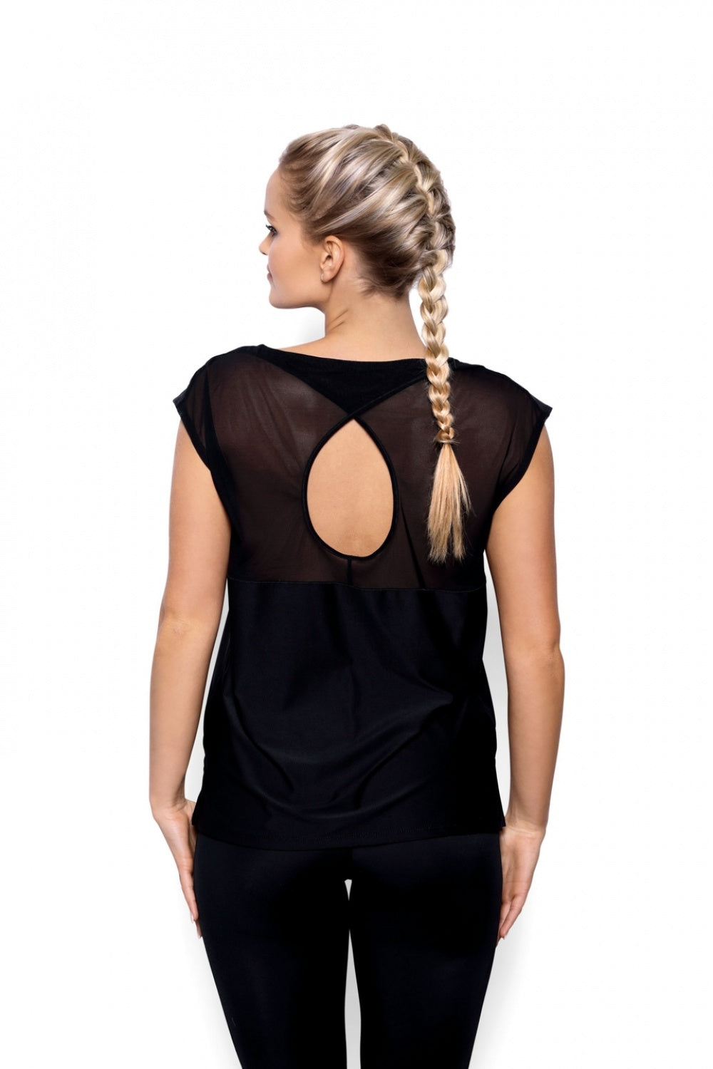 T-shirt Fit Model Aida Black - Eldar