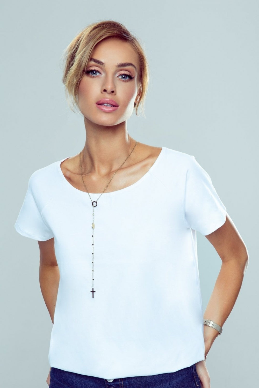 Blouse Model Ilza White - Eldar