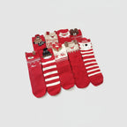 Świąteczne skarpetki damskie z wzrokami