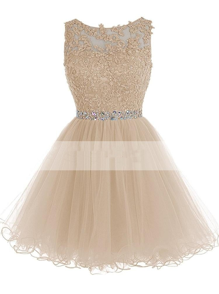 Tiulowa sukienka MINI z podwójnymi ramionami