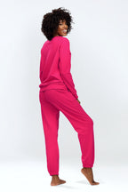 Trousers Set Model Wenezja Malina - DKaren