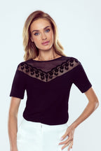 Blouse Model Floriana Black - Eldar