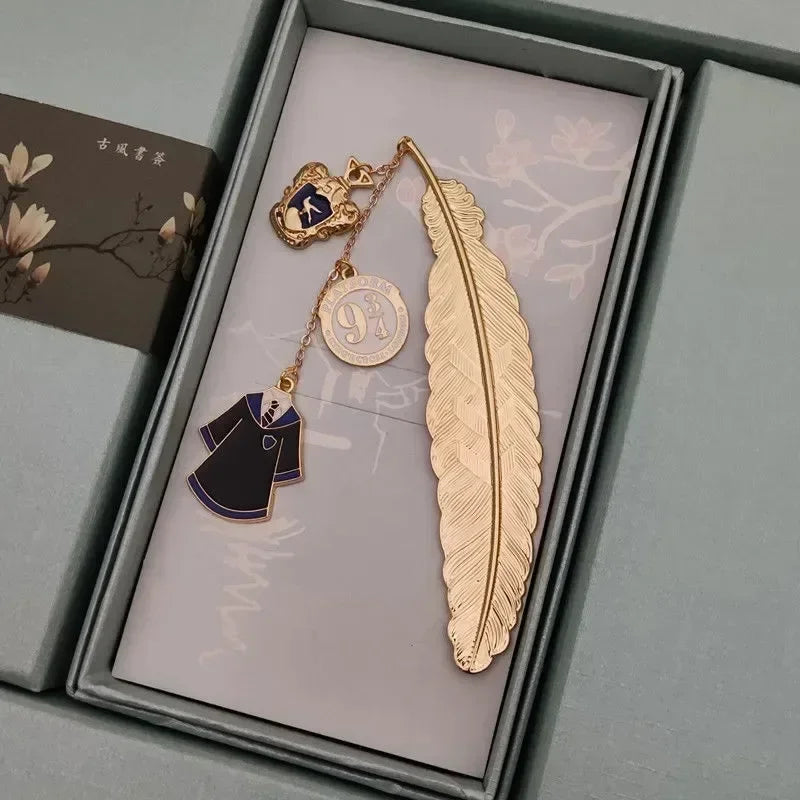 Elegancka zakładka do książek inspirowana uniwersum Harry'ego Pottera