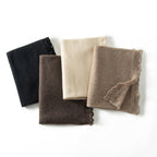 Cienki jednowarstwowy szal kaszmirowy