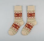 Women's thick Christmas socks