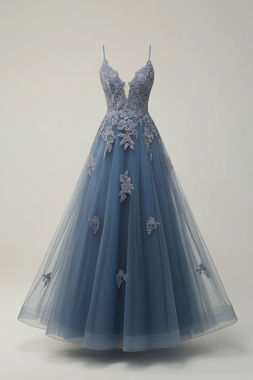 Sukienka tiulowa MAXI typu księżniczka na wesele