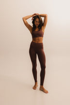 ICON HIGH-WAIST LEGGINGS, LUMEA™️ – MOCHA BROWN